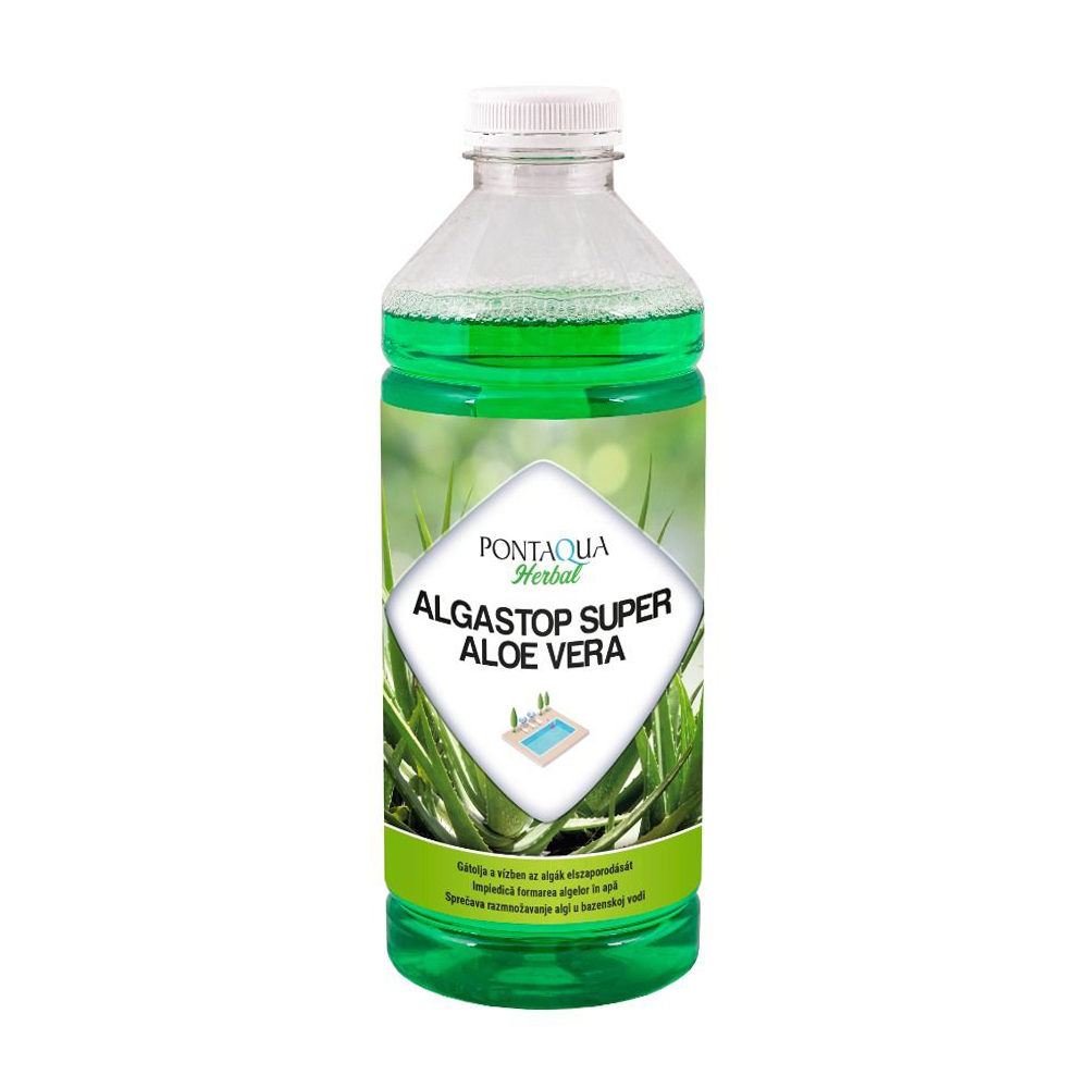 Pontaqua Herbal Algastop Aloevera klórmentes algagátló - 1 liter