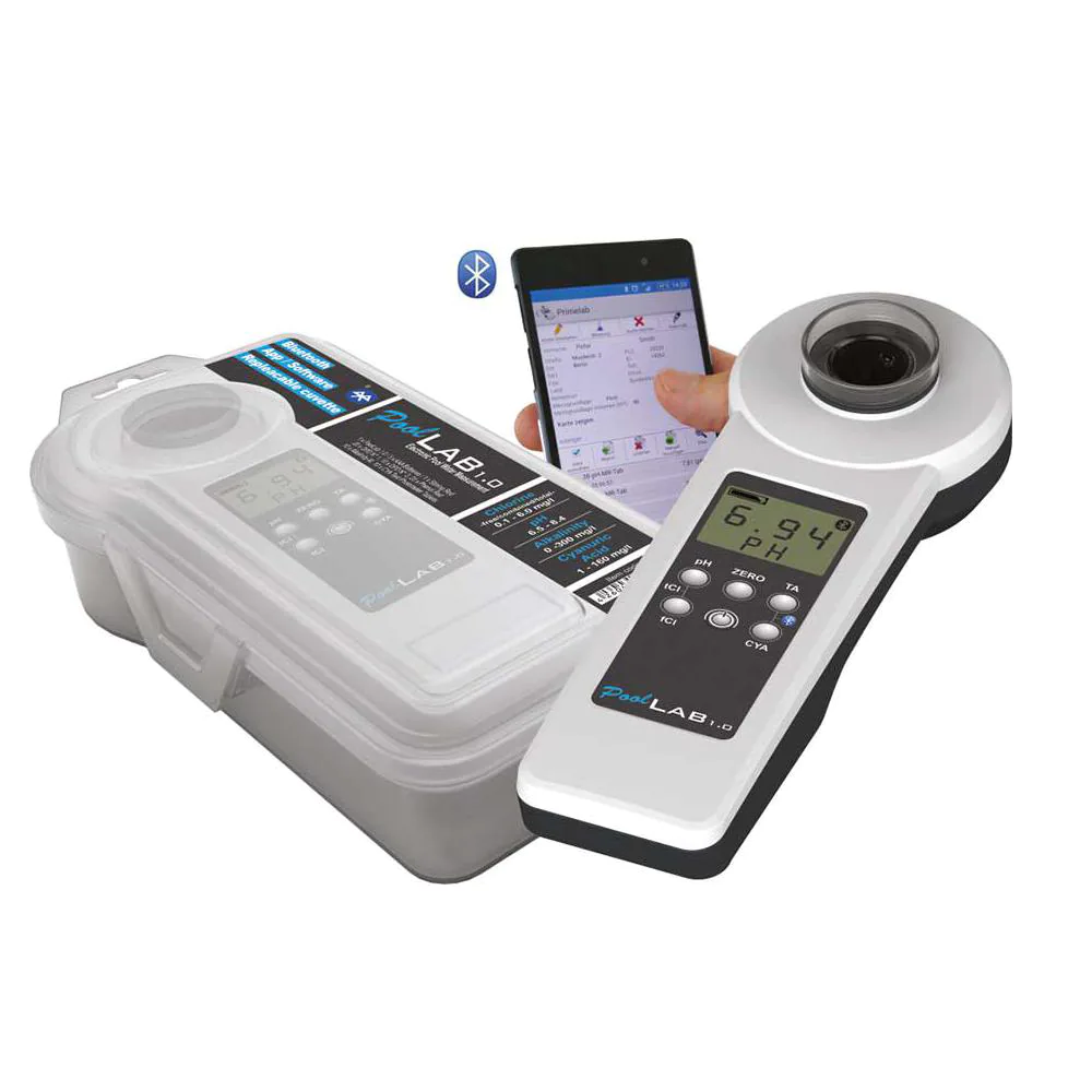 PoolLab 1.0 Smart digitális medence vízelemző - fotométer