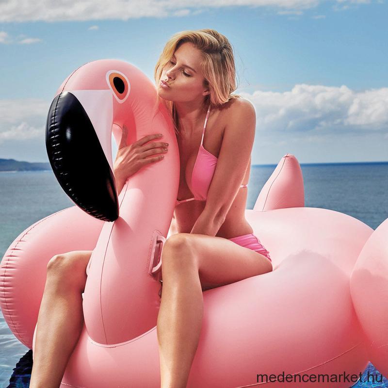BlueWave Exotic óriás flamingó felfújható matrac 