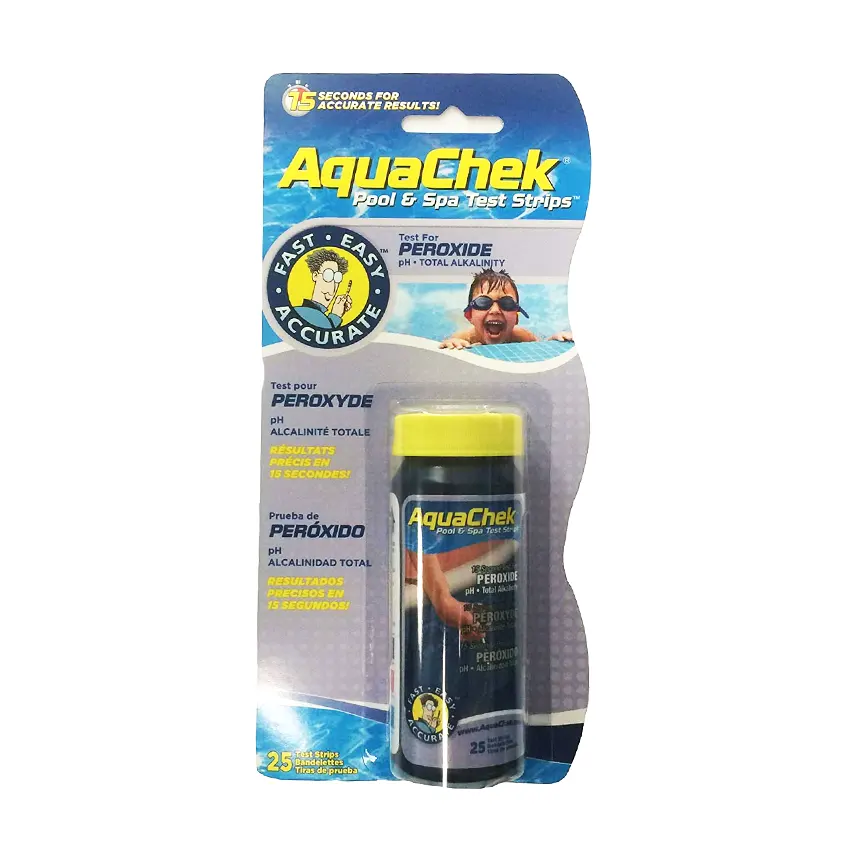 Aquachek Pool&Spa 3in1 medence vízelemző tesztcsík készlet