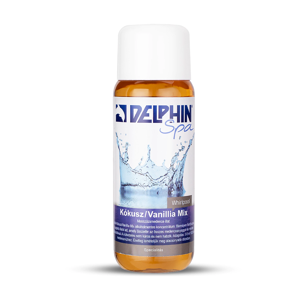 Delphin Spa masszázsmedence illatosító koncentrátum, kókusz / vanília - 250 ml