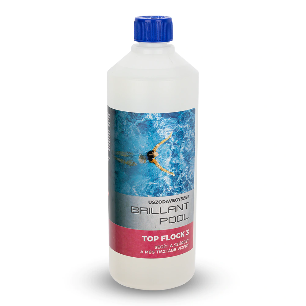 Brillant Pool Top Flock pelyhesítő szer - 1 liter